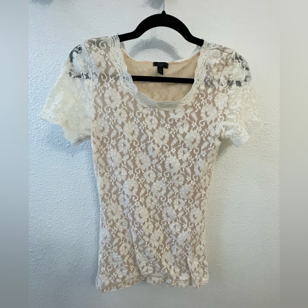 Soma Lace Top - Cream